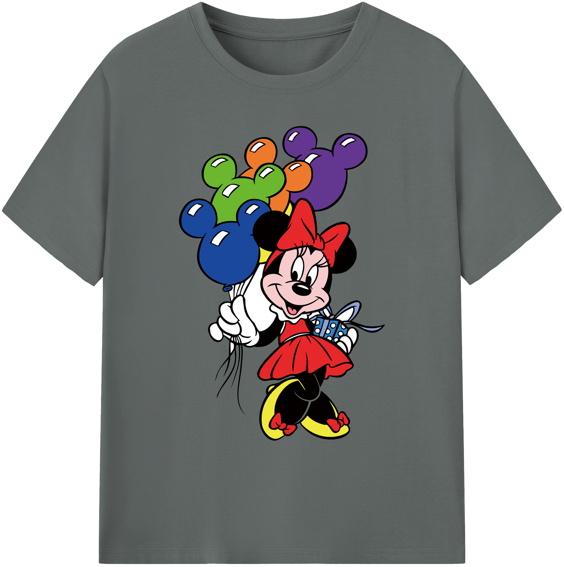 ミッキーマウス Mickey Mouse 綿100％ メンズ半袖Tシャツ｜肌触りやわらか＆通気性